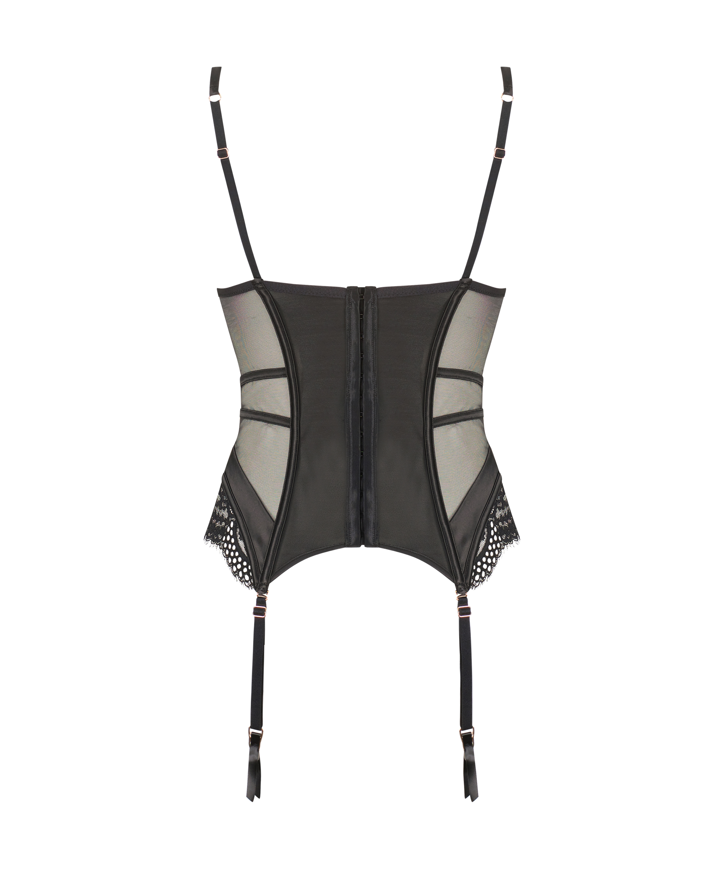 Ver&oacute;nica Bustier, Negro, main