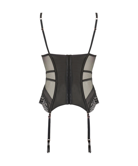 Ver&oacute;nica Bustier, Negro