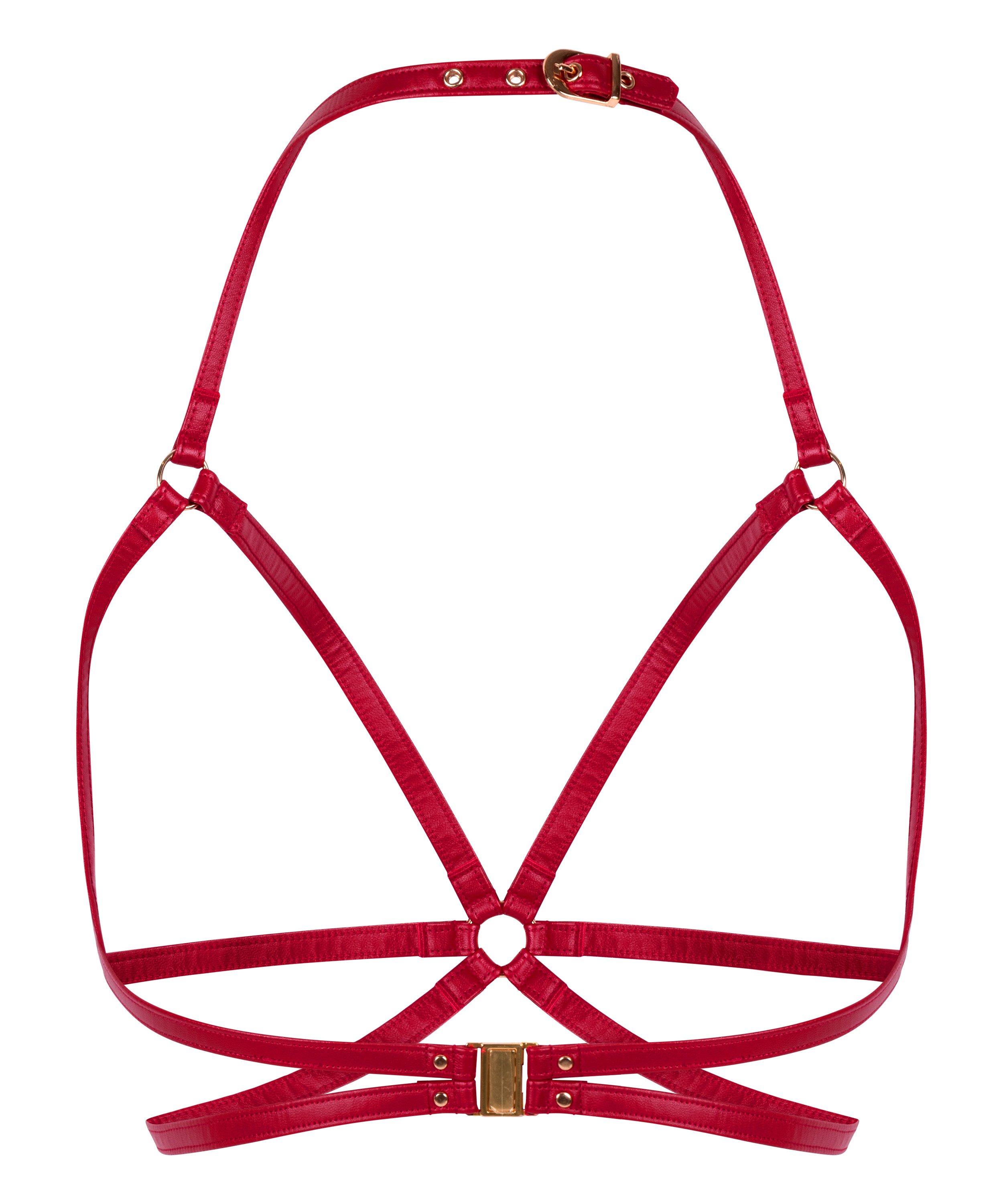 Bralette abierto, Rojo, main