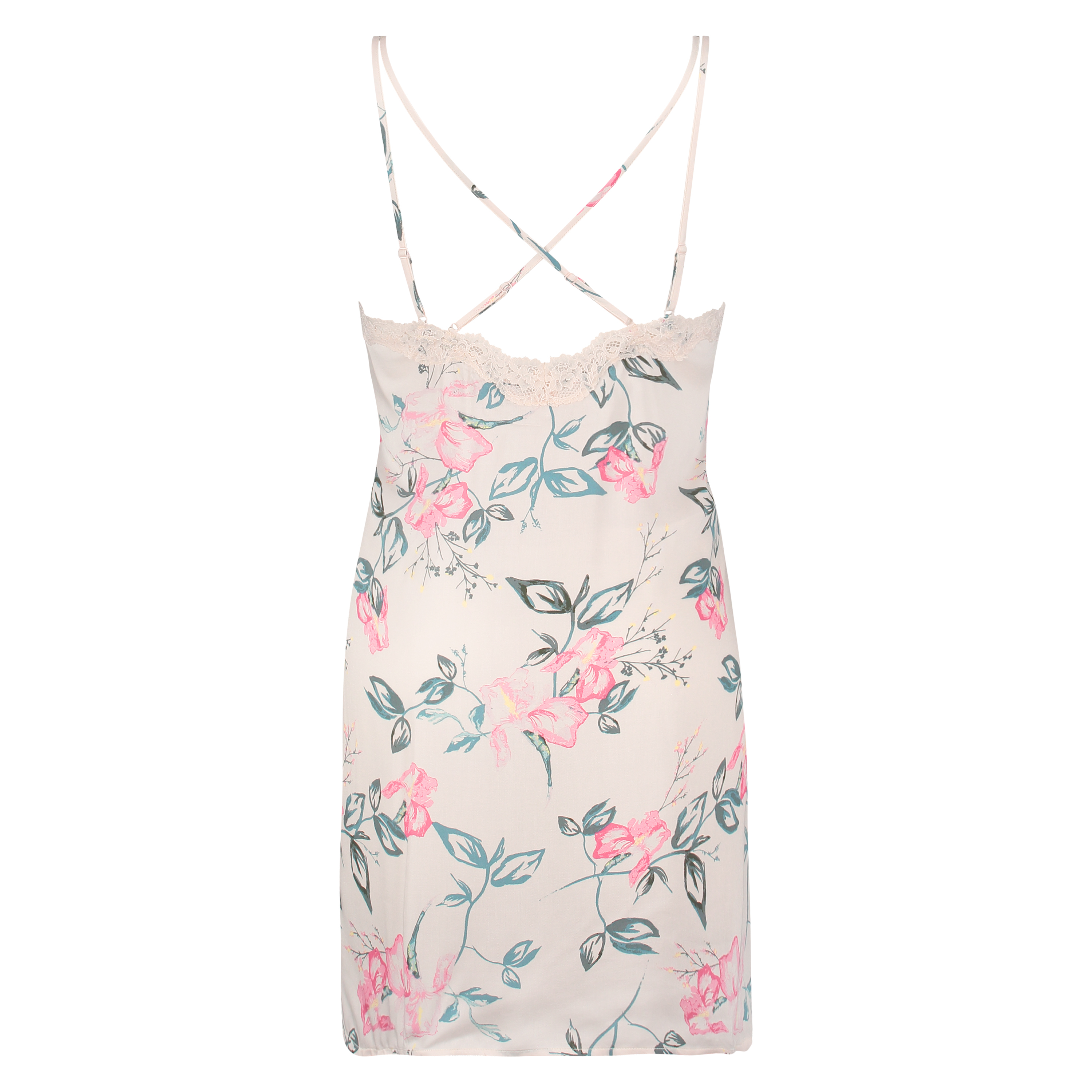 Vestido combinaci&oacute;n tejido, Beige, main