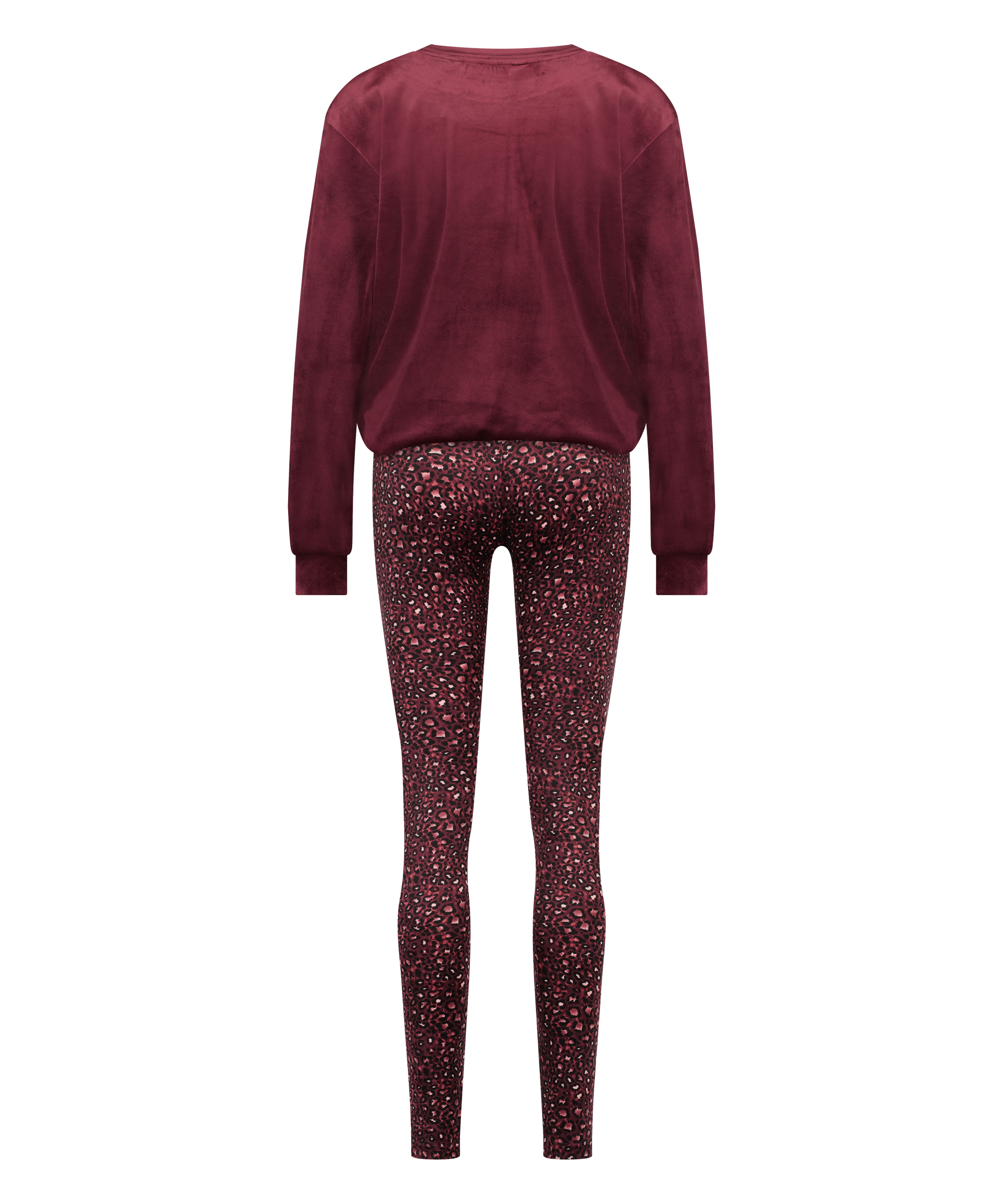 Conjunto de pijama con bolso, Morado, main