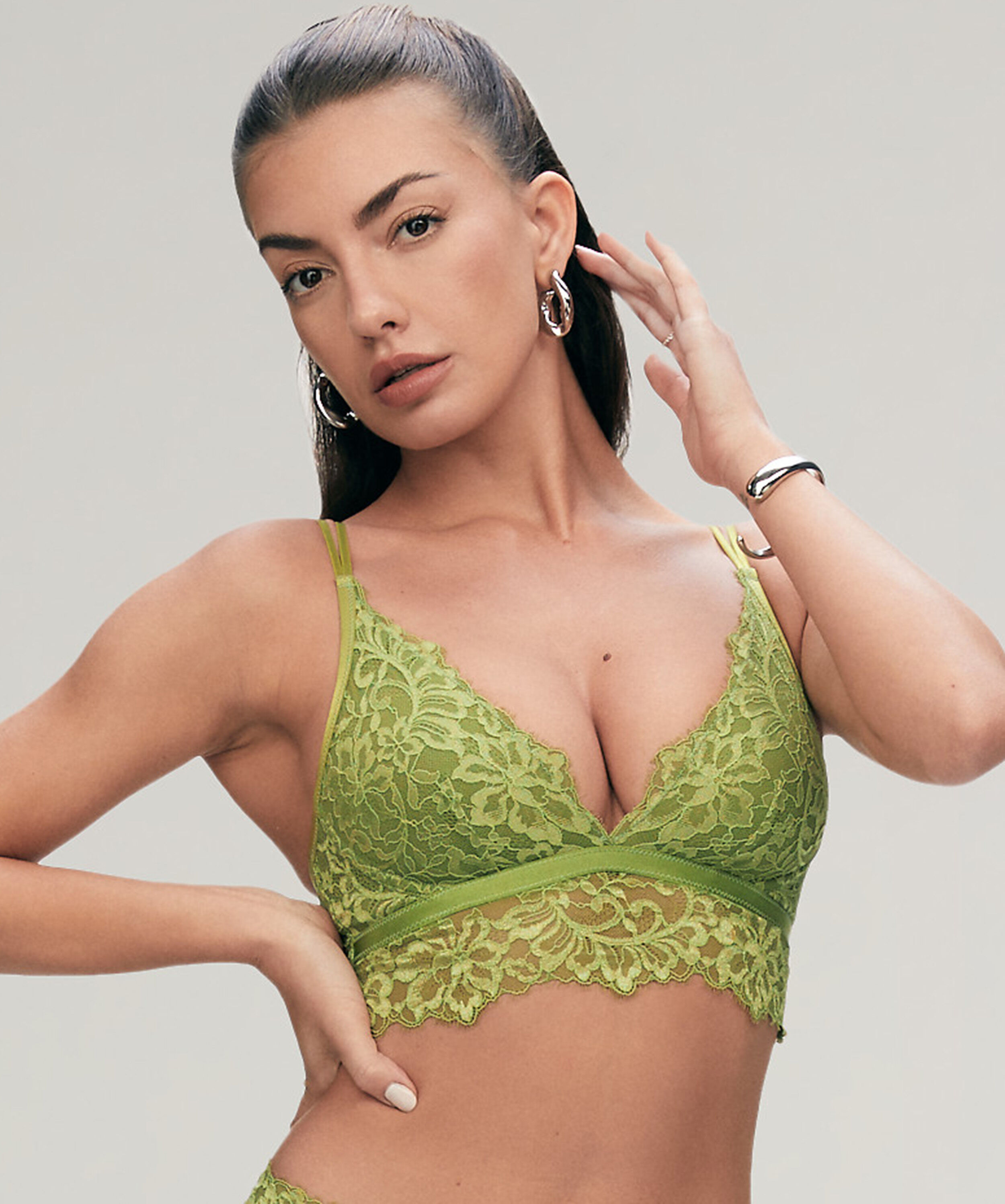 Bralette Isabella, Verde