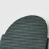 Pantuflas de terciopelo y piel sint&eacute;tica, Verde