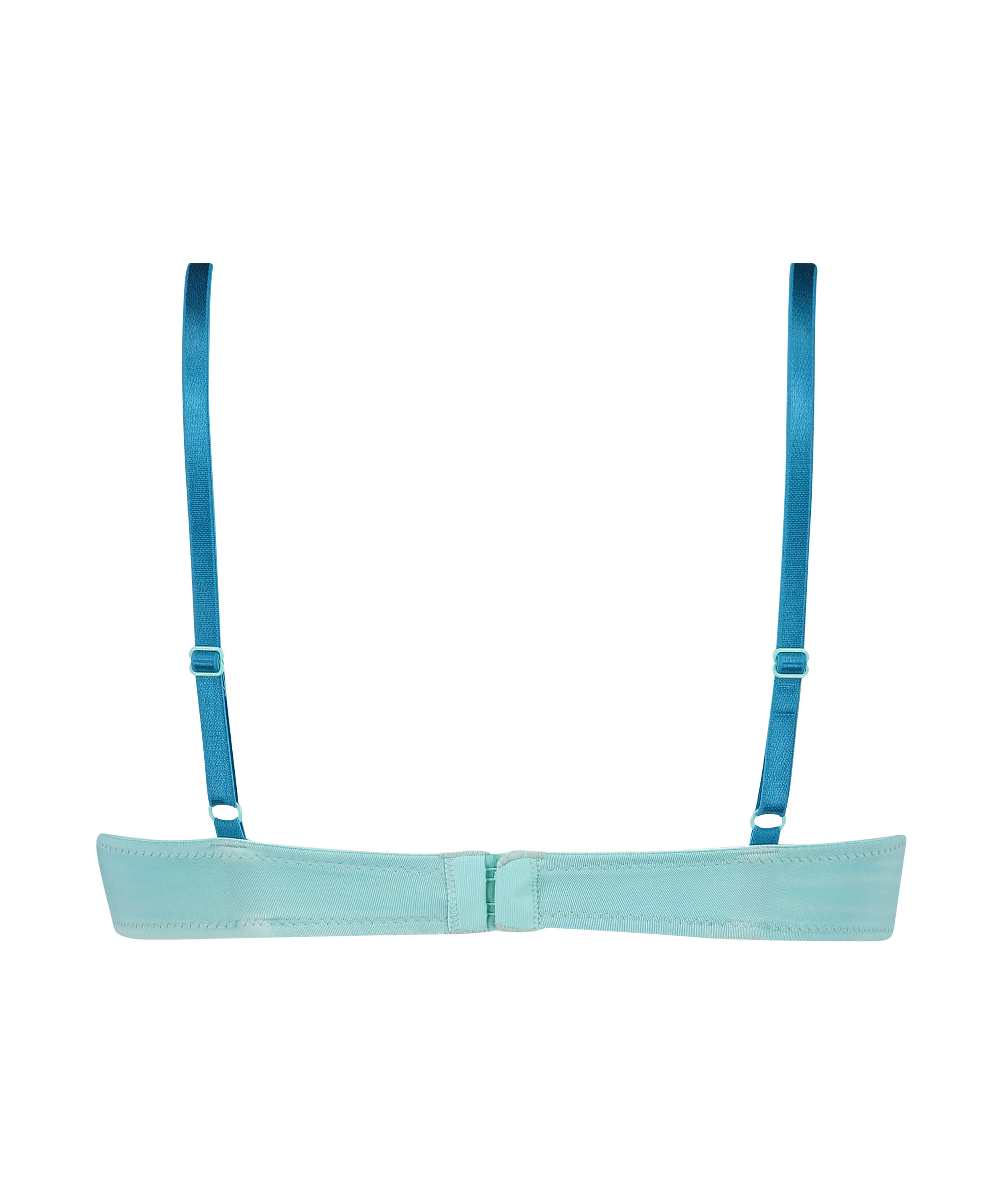 Sujetador de aros preformado Plunge, Azul, main