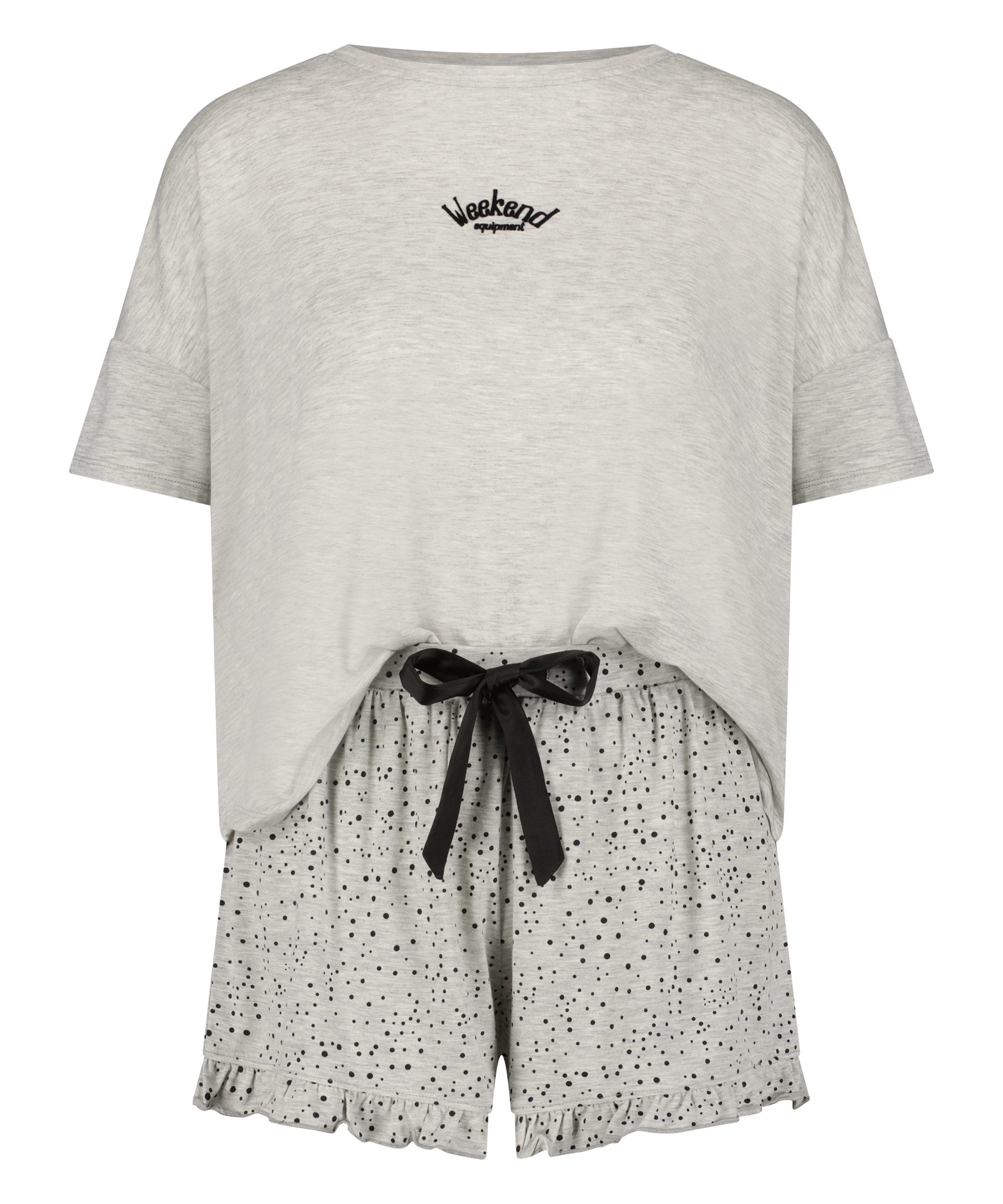 Conjunto de pijama, Gris, main