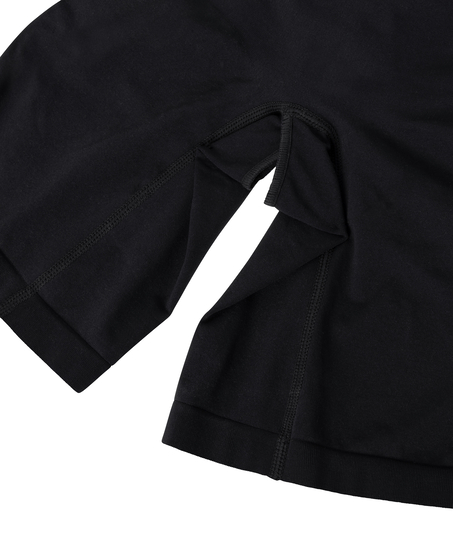 ﻿Faja correctora sin costuras para muslos, Negro