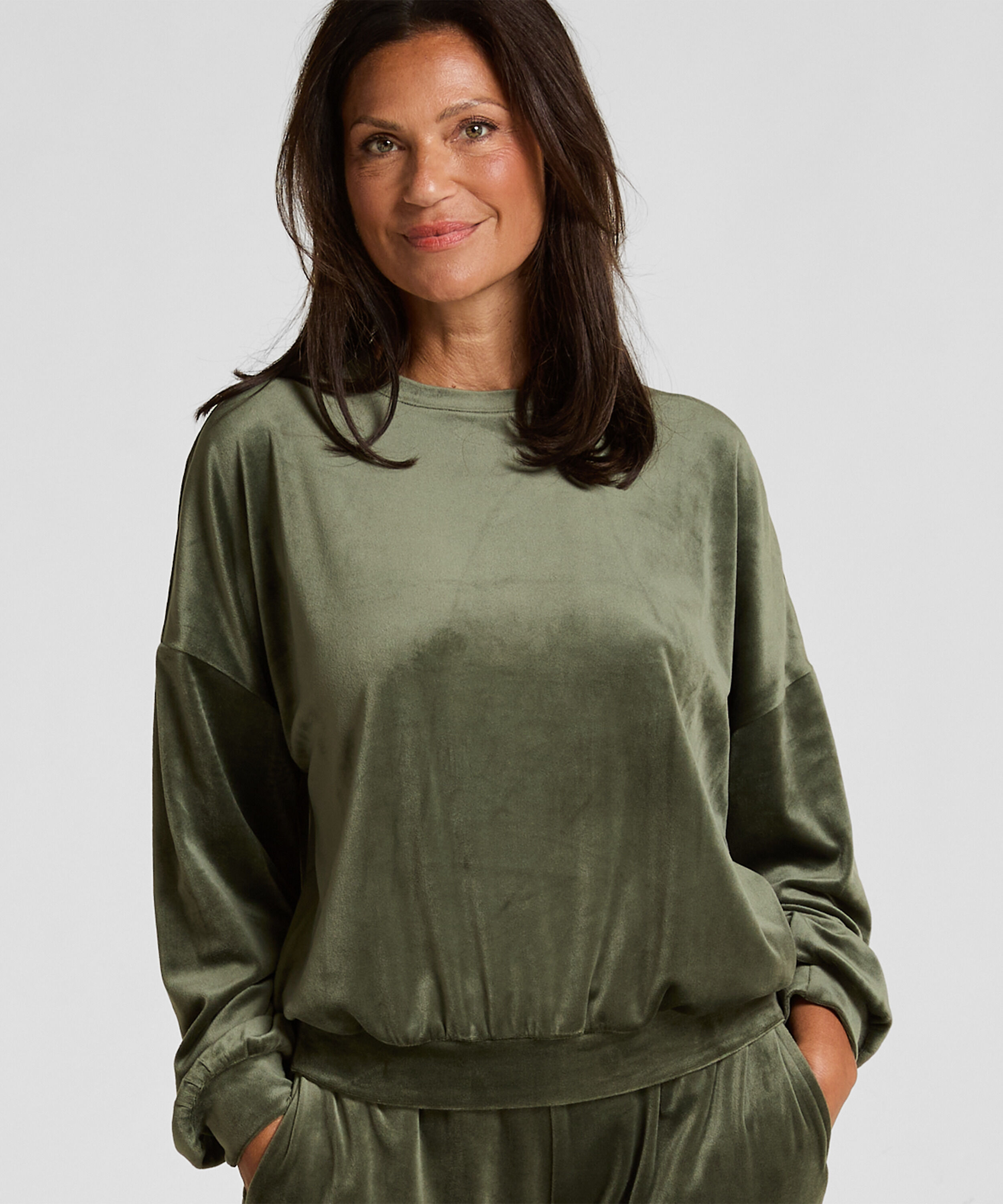 Top de terciopelo, Verde