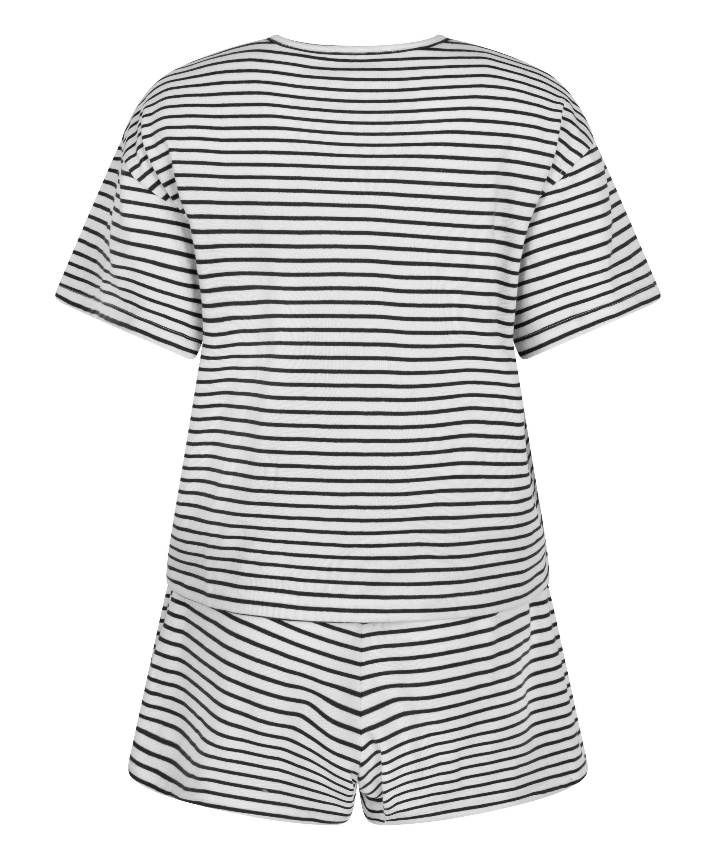 Conjunto de pijama de punto jersey, Azul, main