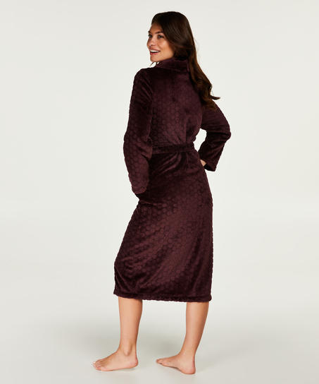 Bata larga polar, Rojo