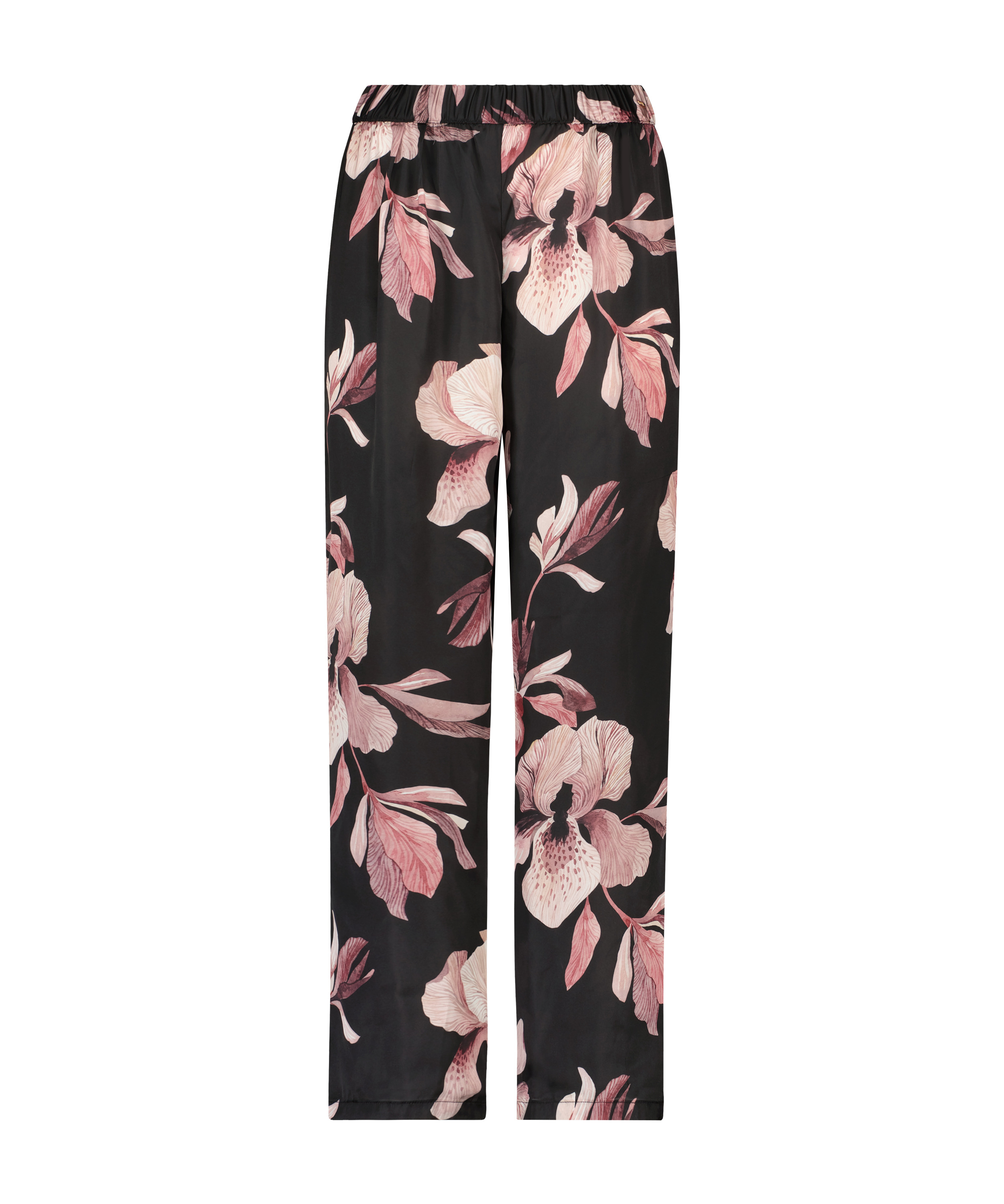 Pantalón palazzo, Negro, main