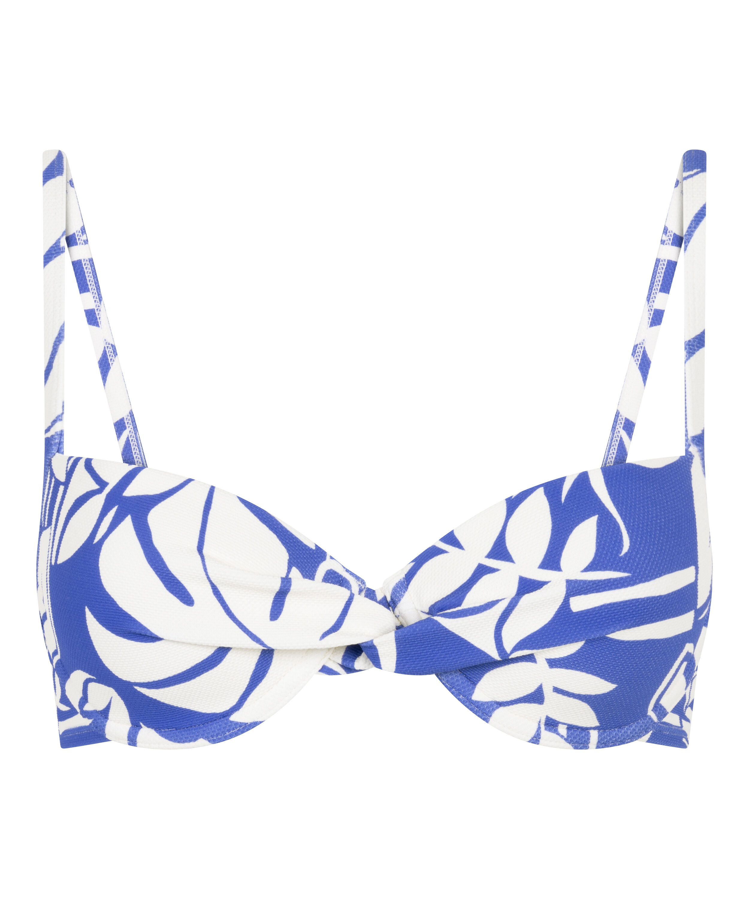 Top de bikini Mauritius, Azul