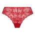 Brasile&ntilde;a Invisible Lace Back, Rojo