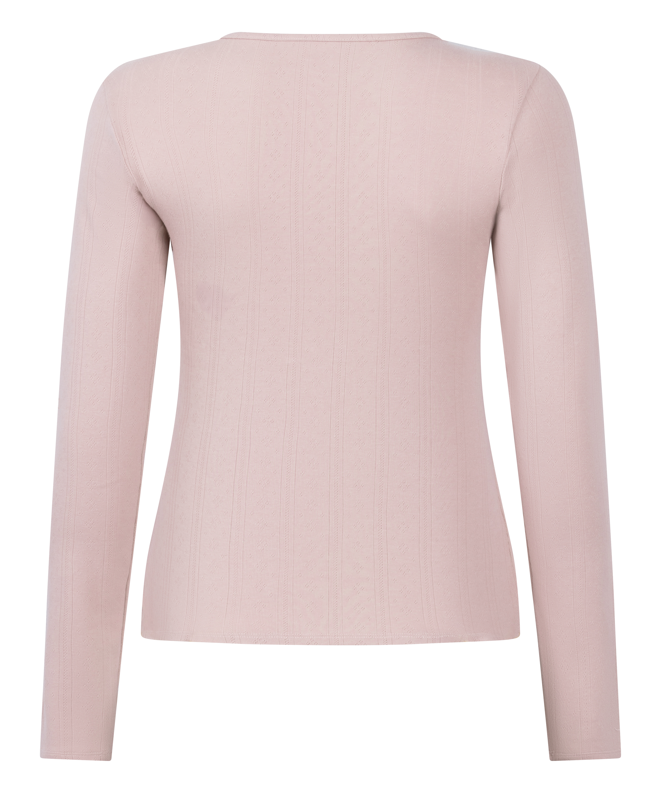 Top de pijama Henley, Rosa, main