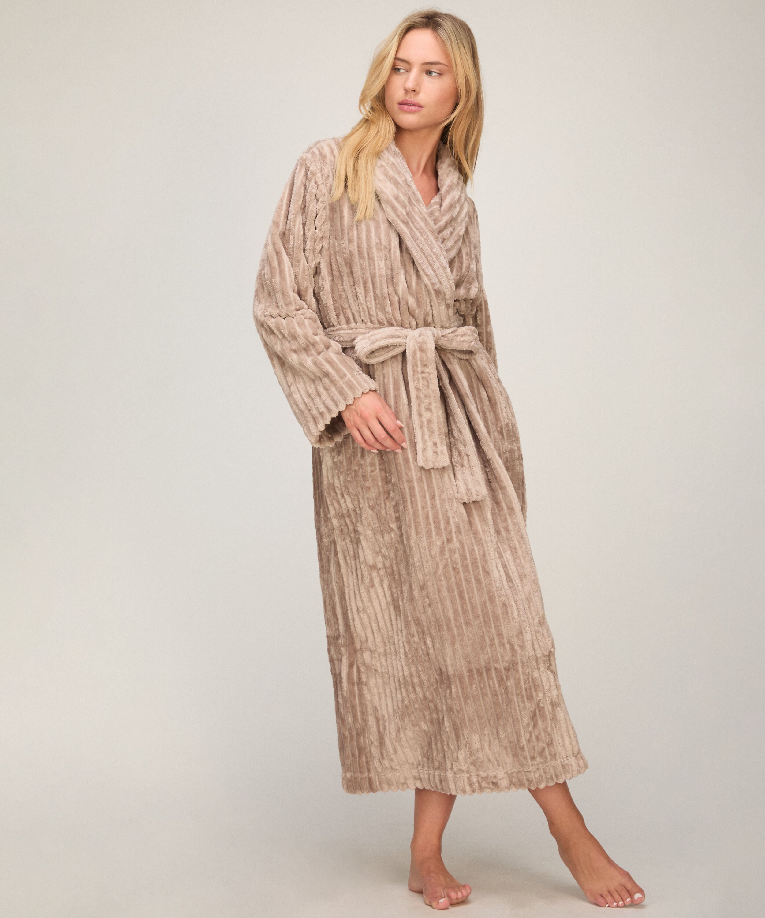 Albornoz Jacqueared Fleece, Beige Albornoz Jacqueared Fleece, Beige