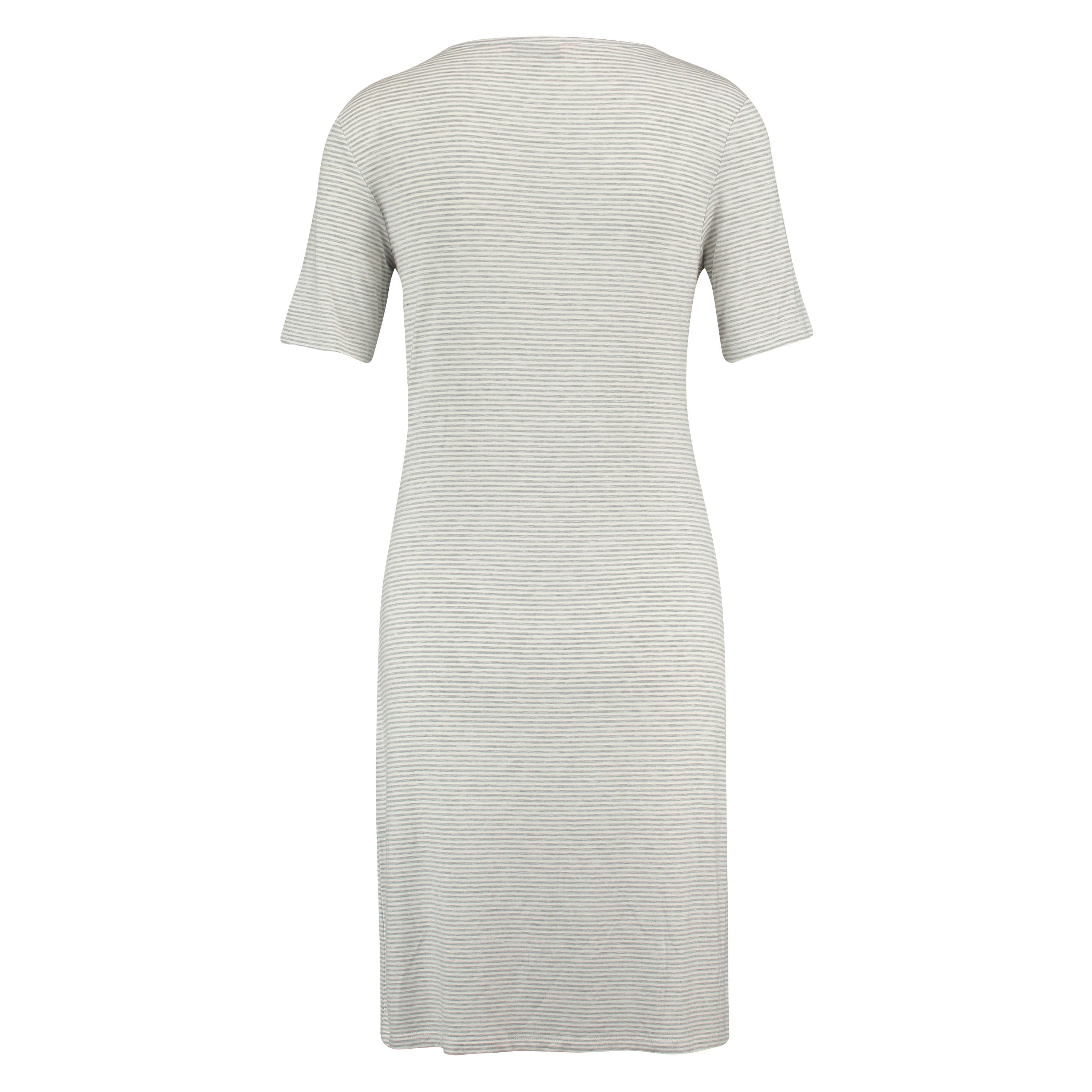 Camisón de escote redondo, Gris, main