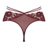 Tanga Sally Curvy, Rojo