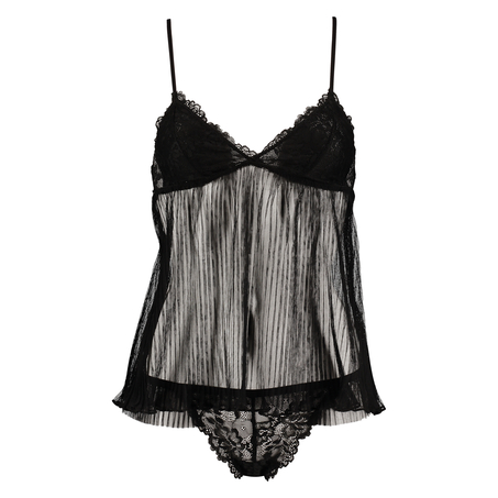 Cami set Dhalia, Negro