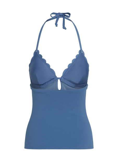 Tankini moldeador, Azul
