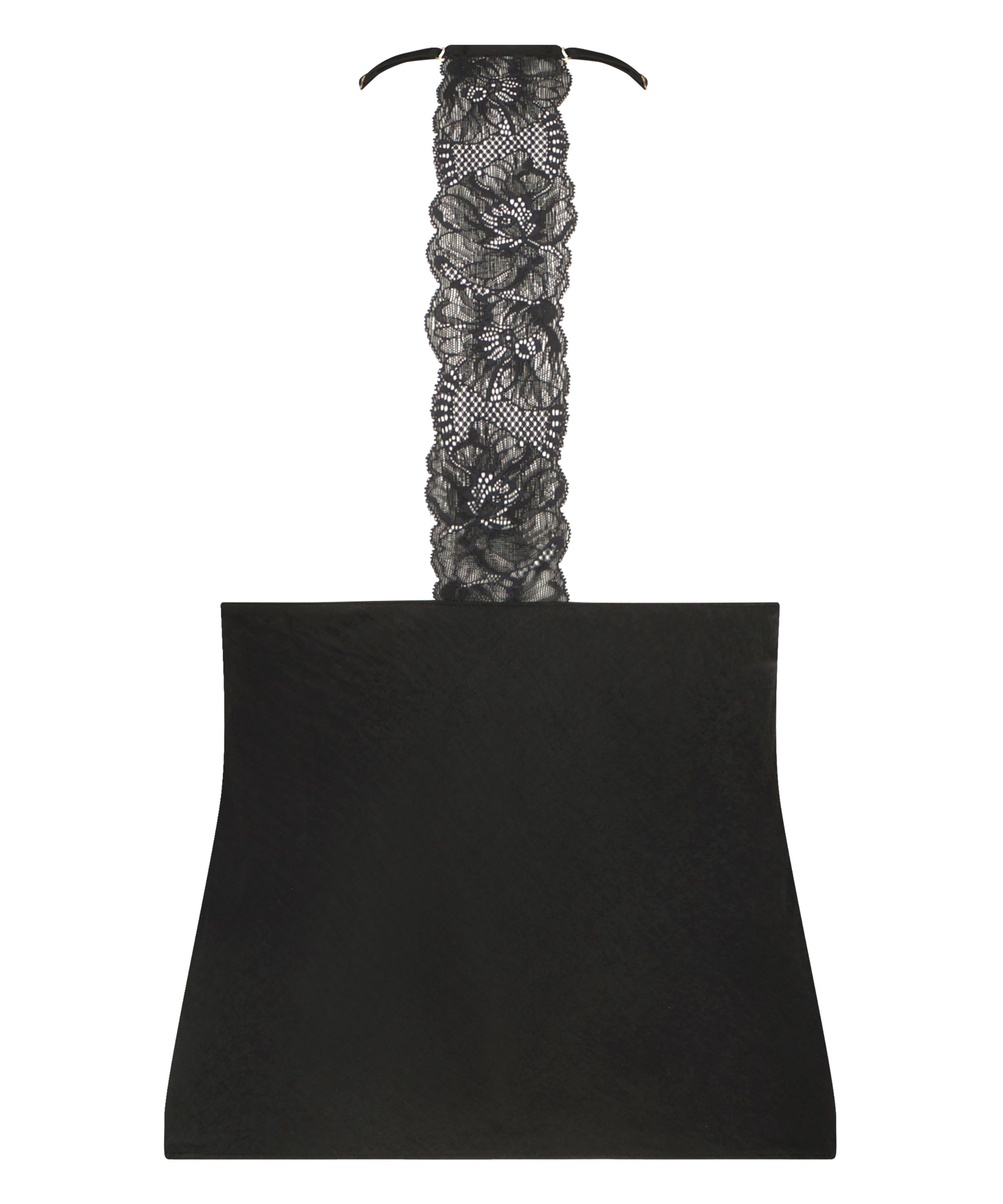 Top de tirantes Satin, Negro, main