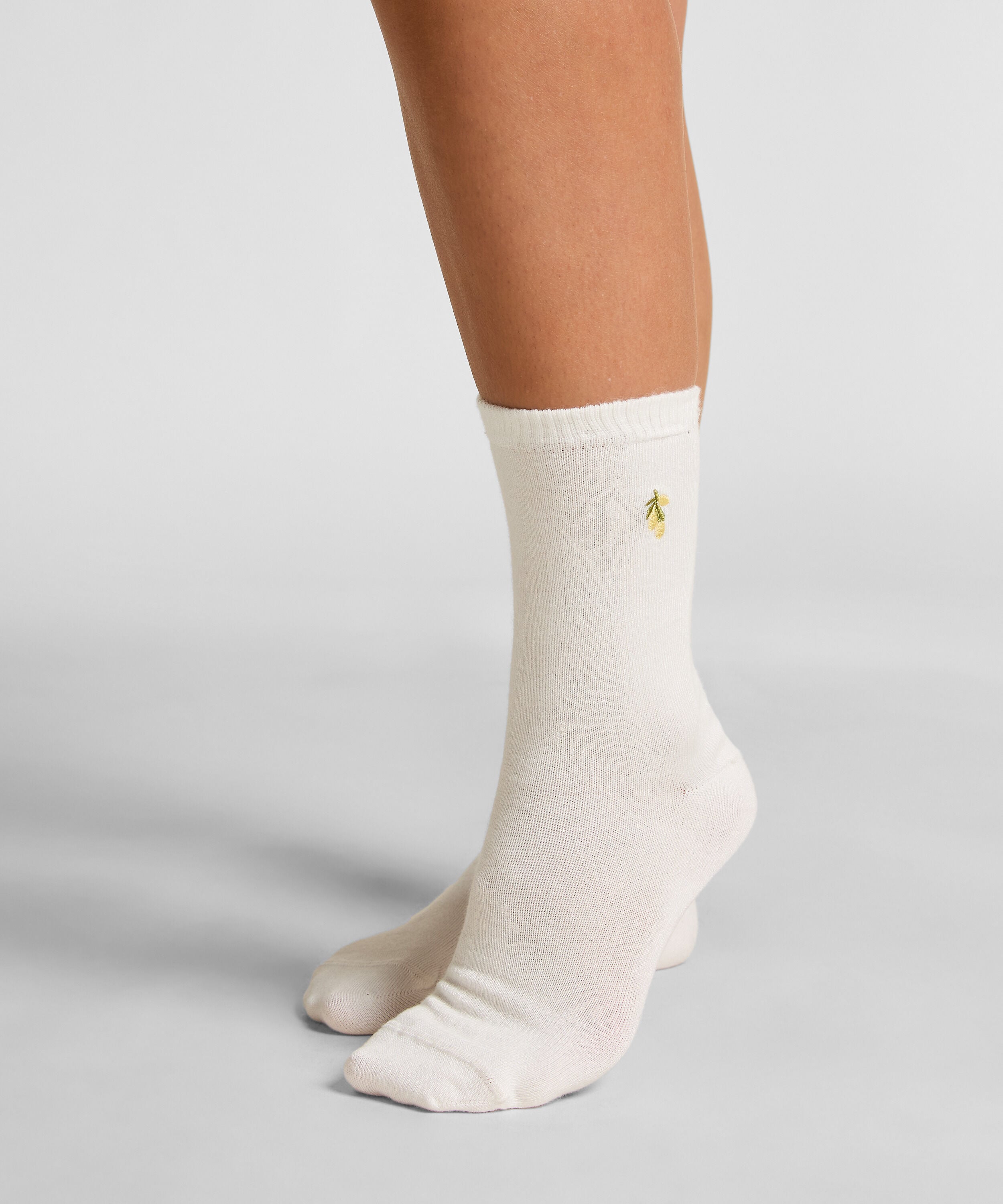 Calcetines de modal, Blanco Calcetines de modal, Blanco