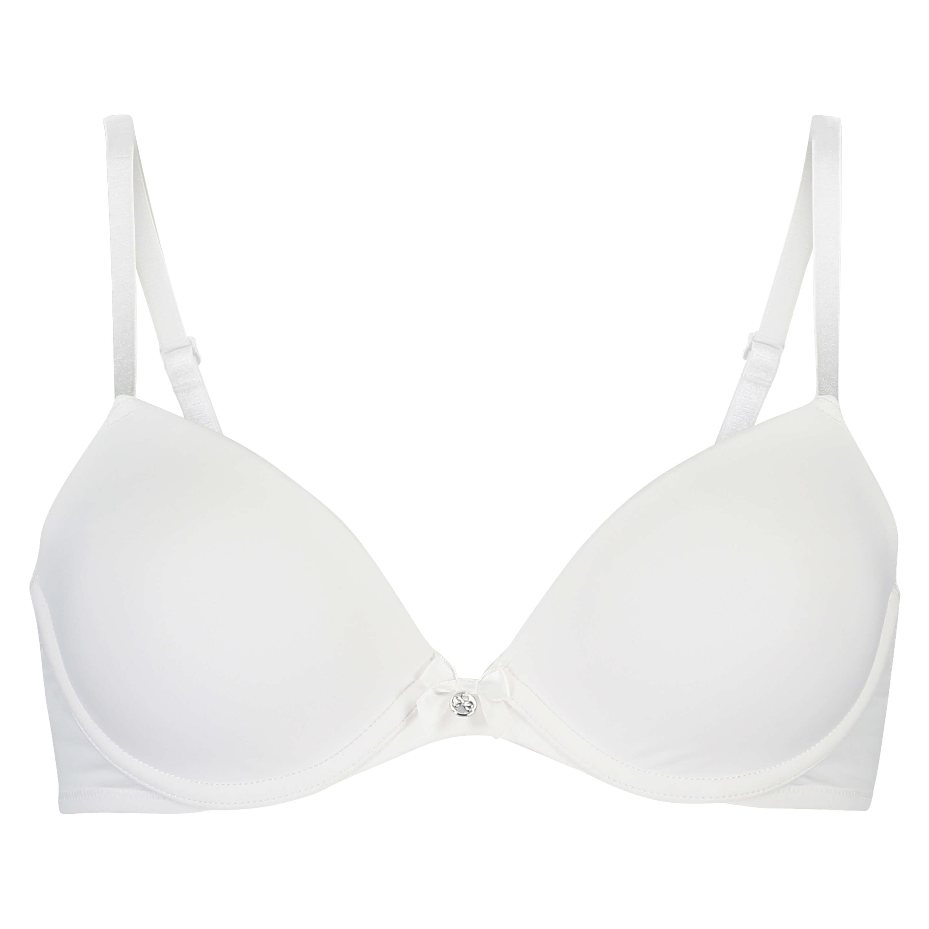 Sujetador de aros preformado Plunge, Blanco, main