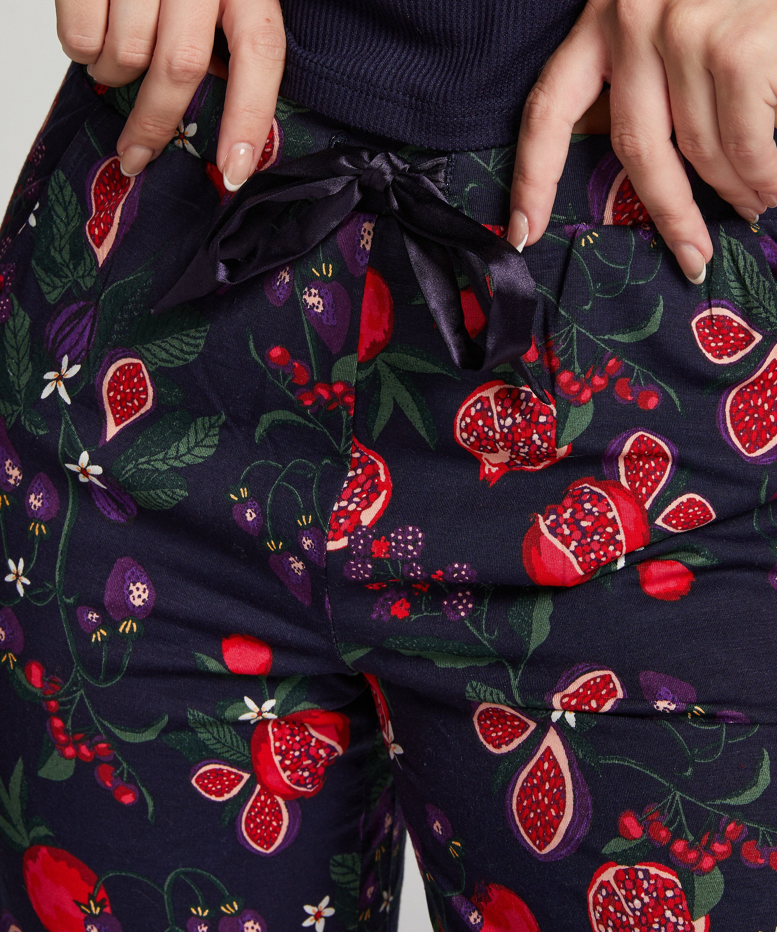 Pantal&oacute;n de pijama Jersey, Azul, main