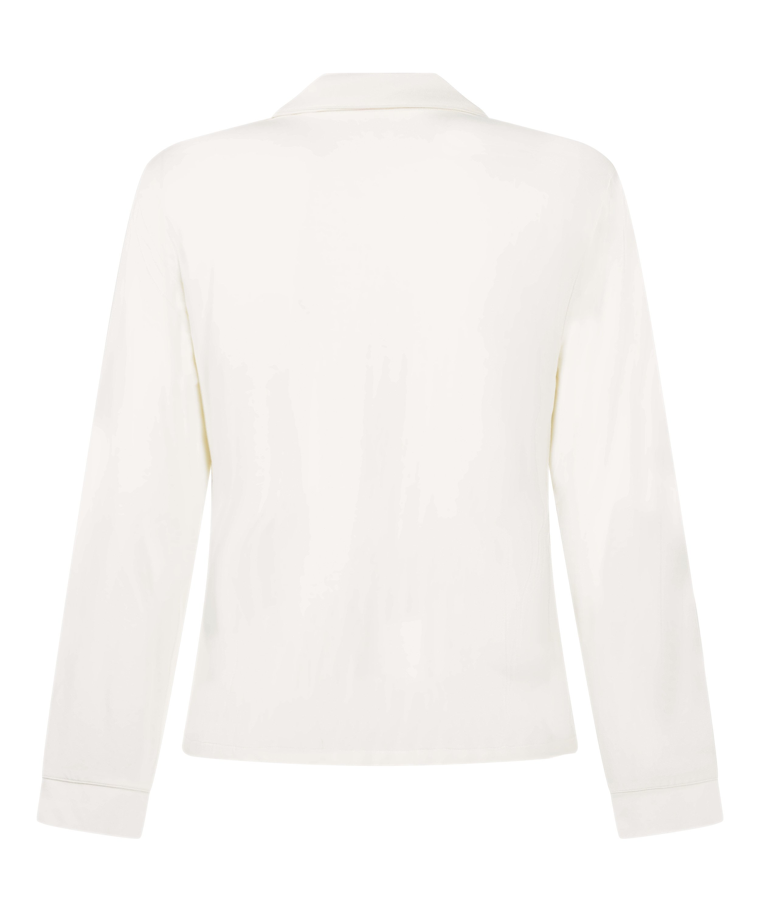 Chaqueta de manga larga de jersey Essentil, Blanco, main