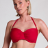 Top de bikini Luna, Rojo