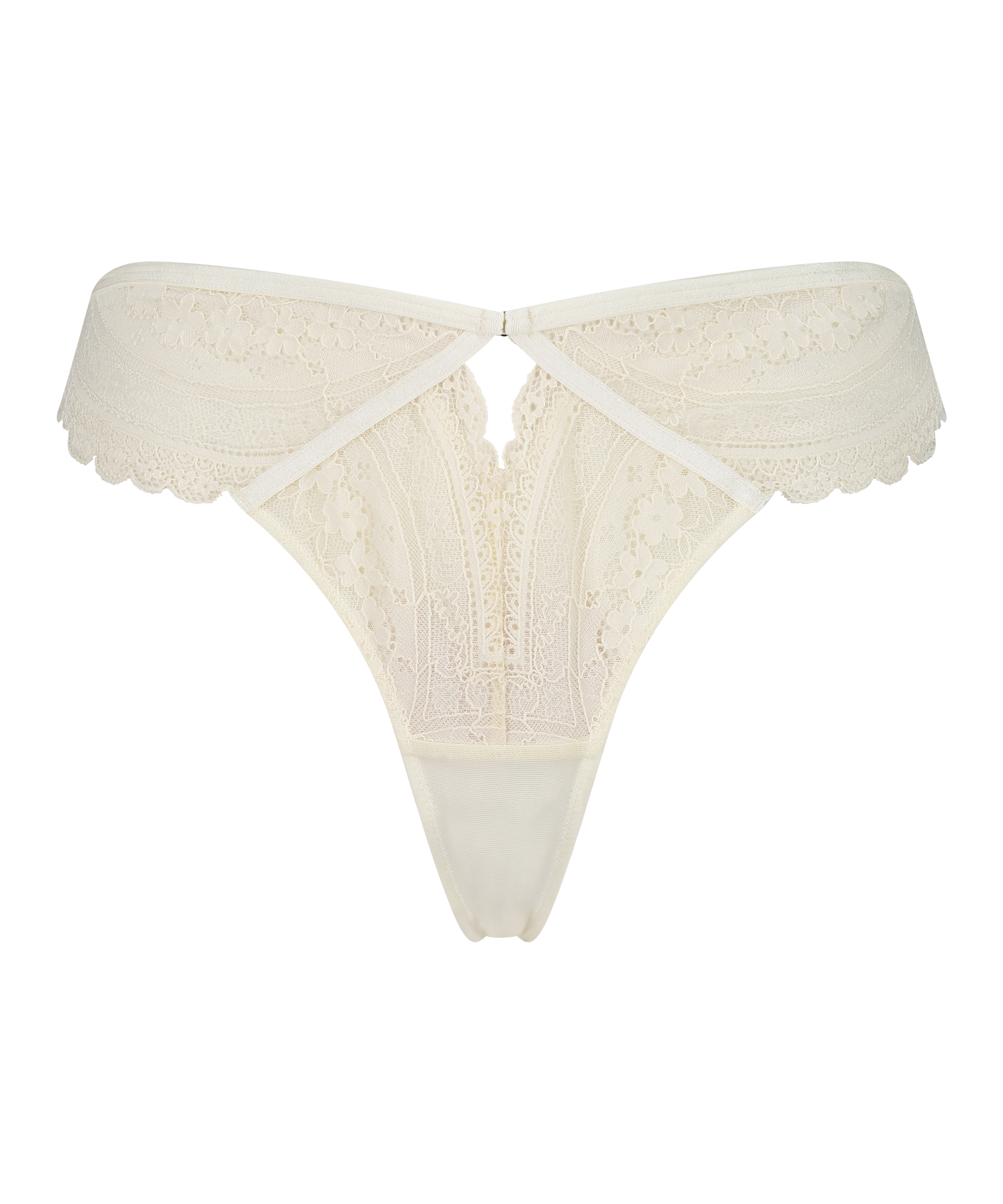 Tanga de tiro alto Wies, Blanco, main