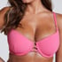 Top de bikini Holbox, Rosa