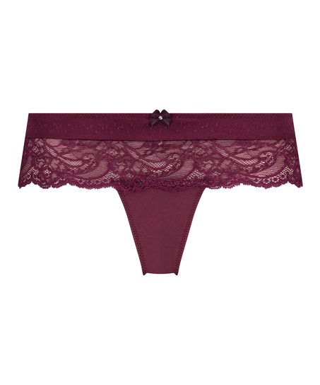 Tanga bóxer Sophie, Morado