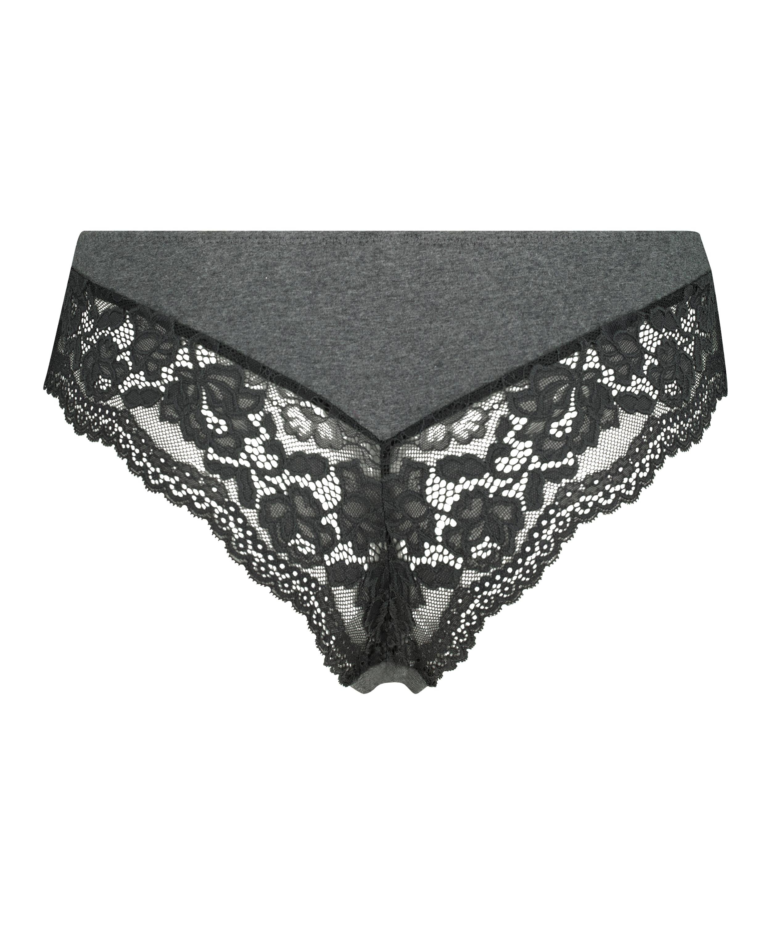 Braguita brasileña de algodón, Gris, main