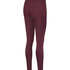 Leggings deportivos de cintura regular HKMX, Morado