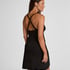 Vestido lencero Jersey, Negro