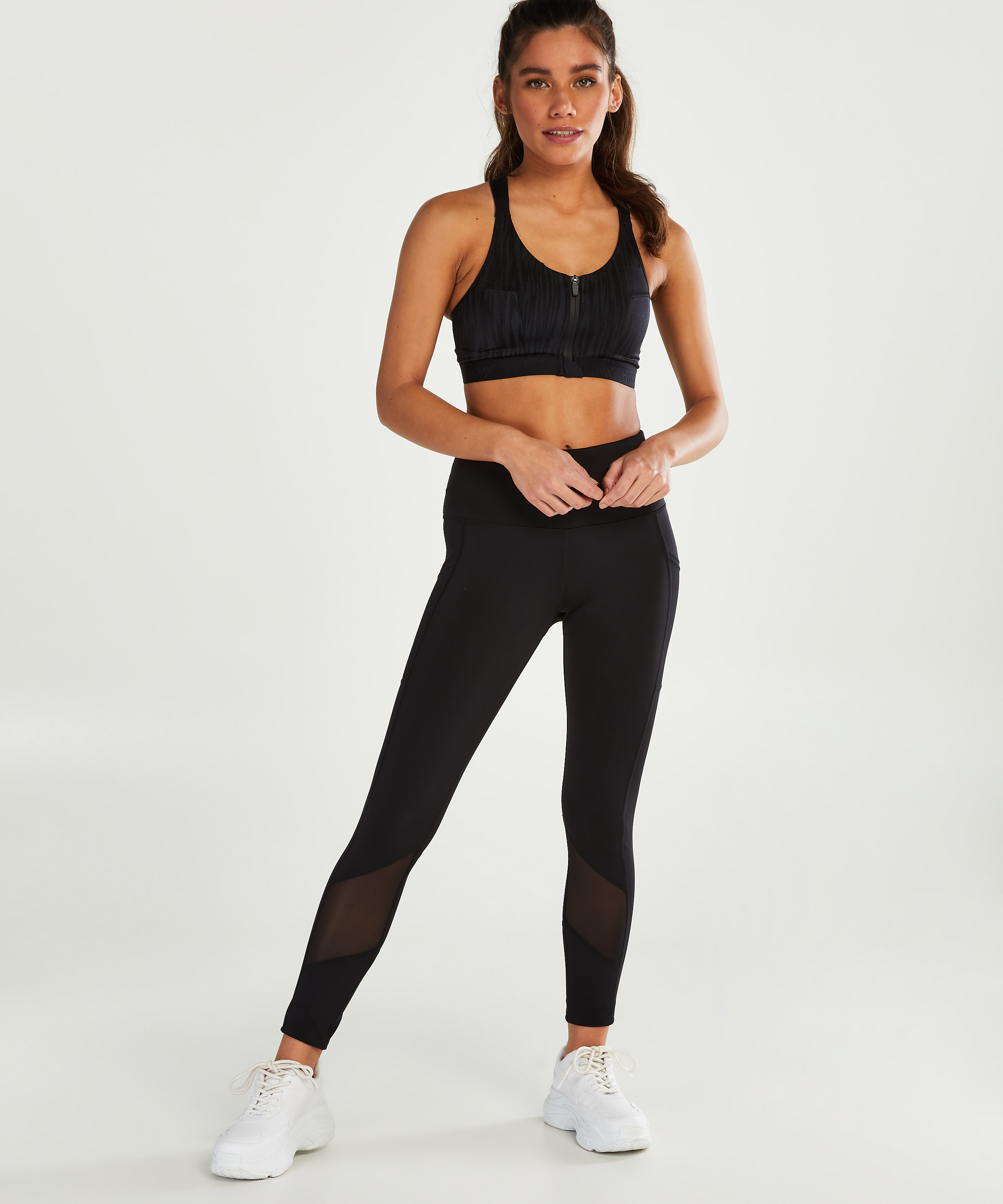 HKMX Sujetador deportivo The Pro de nivel 3, Negro, main