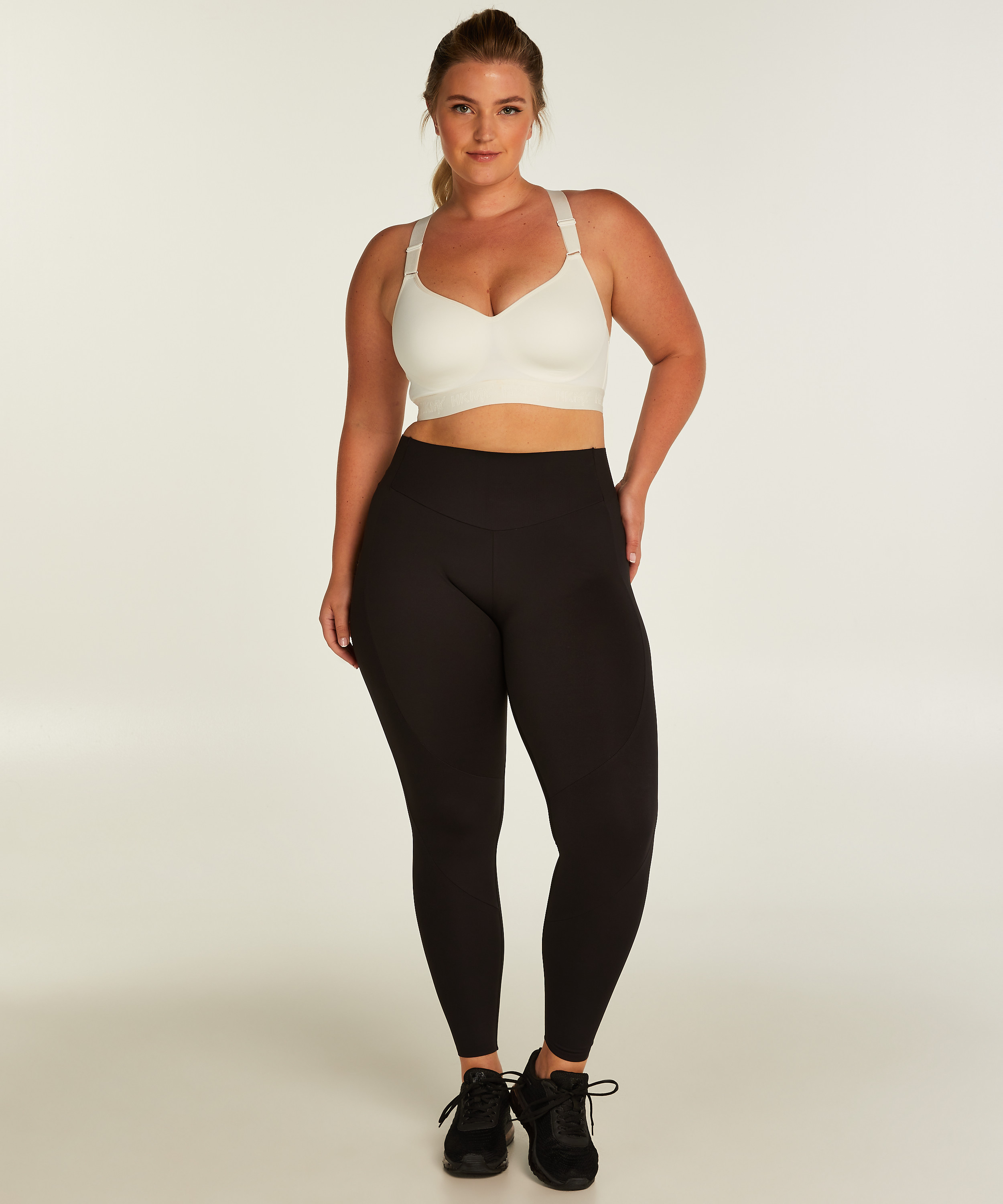 HKMX Sujetador deportivo The All Star Level 2, Blanco, main