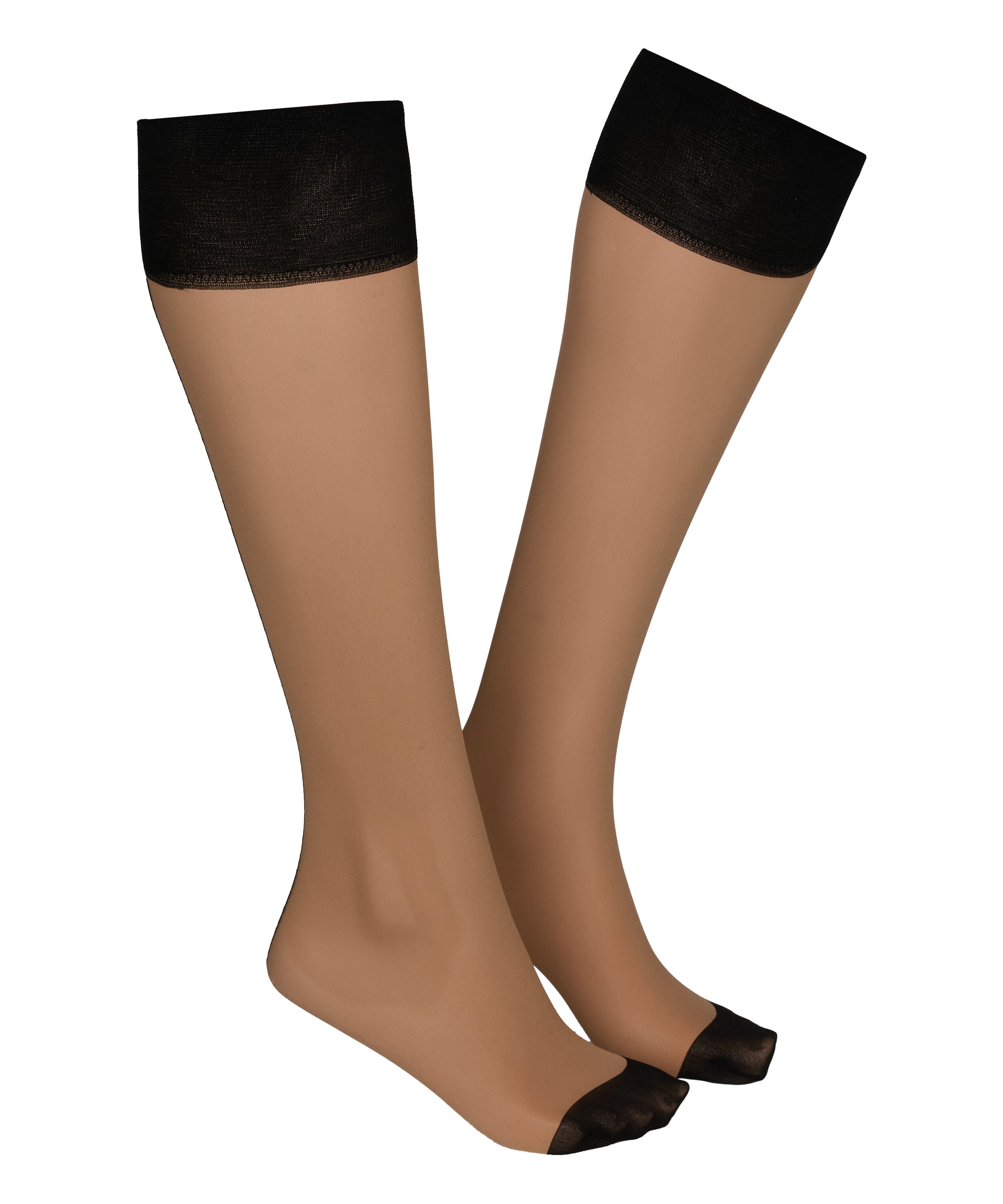 Calcetines Sheer Back Seam, Beige Calcetines Sheer Back Seam, Beige