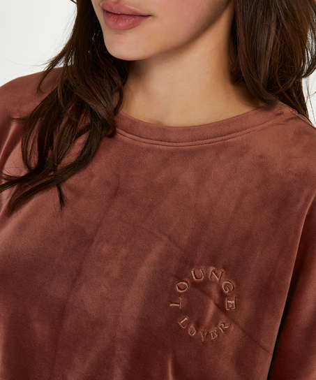 Top de terciopelo, Rosa