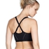 The Pro sports bra Level 3, Negro
