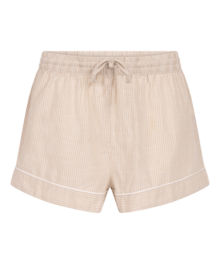 Pantal&oacute;n corto de algod&oacute;n, Beige