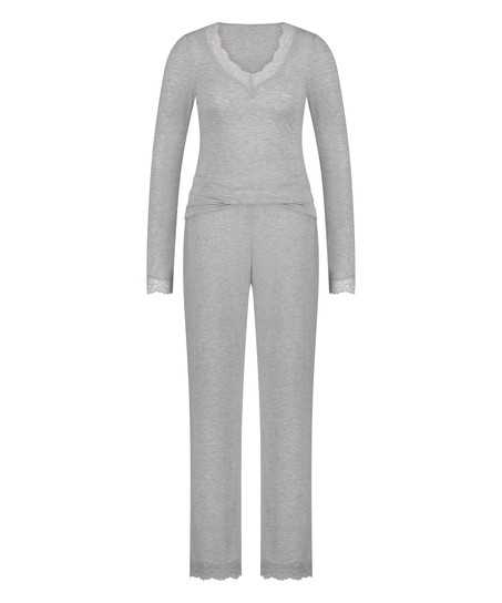 Conjunto de pijama, Gris