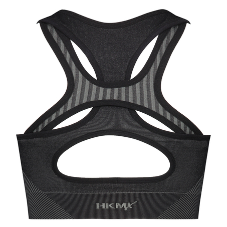 Sujetador deportivo HKMX The Motion Nivel 2, Negro