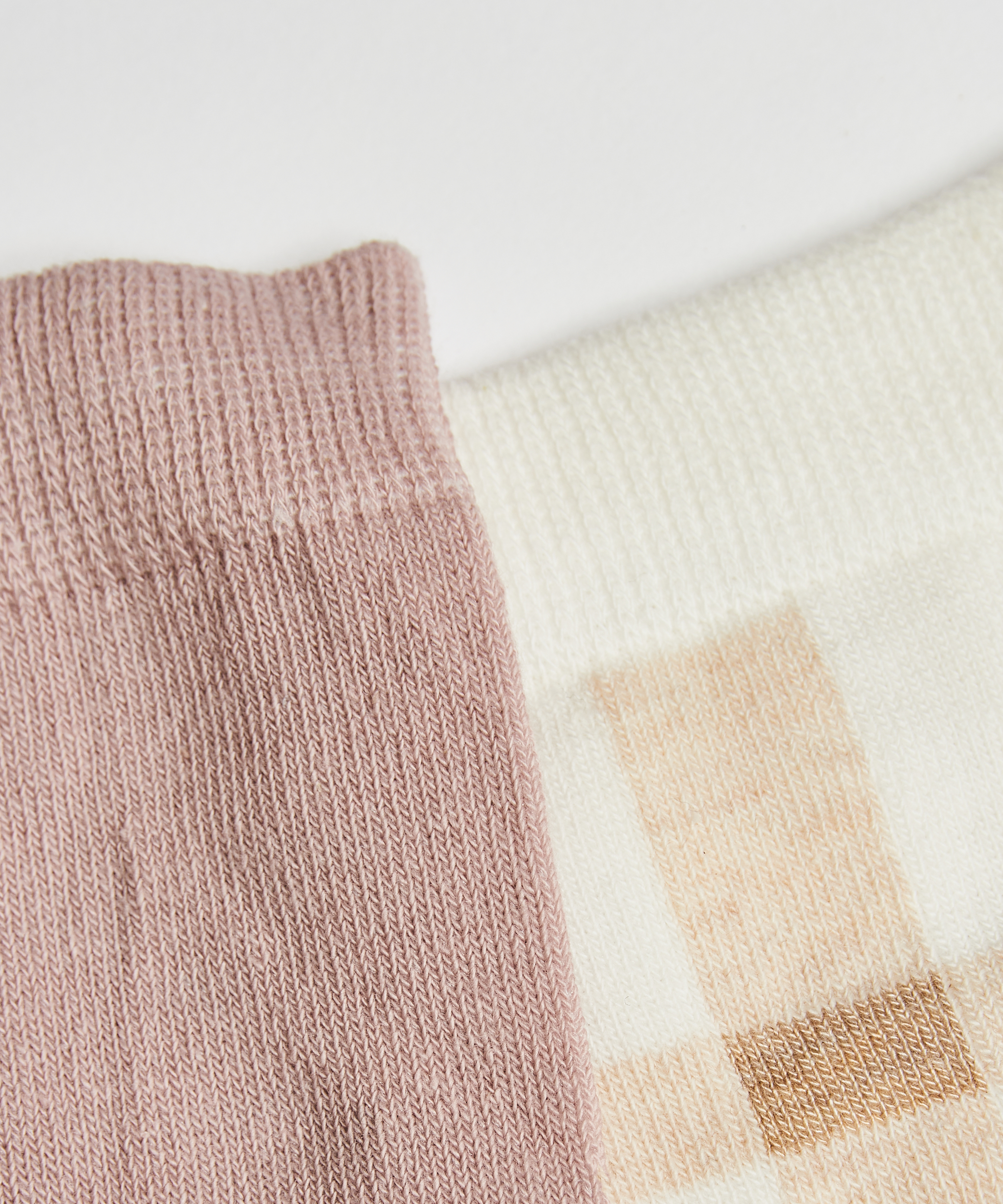 2 Pares Calcetines Algodón, Negro, main