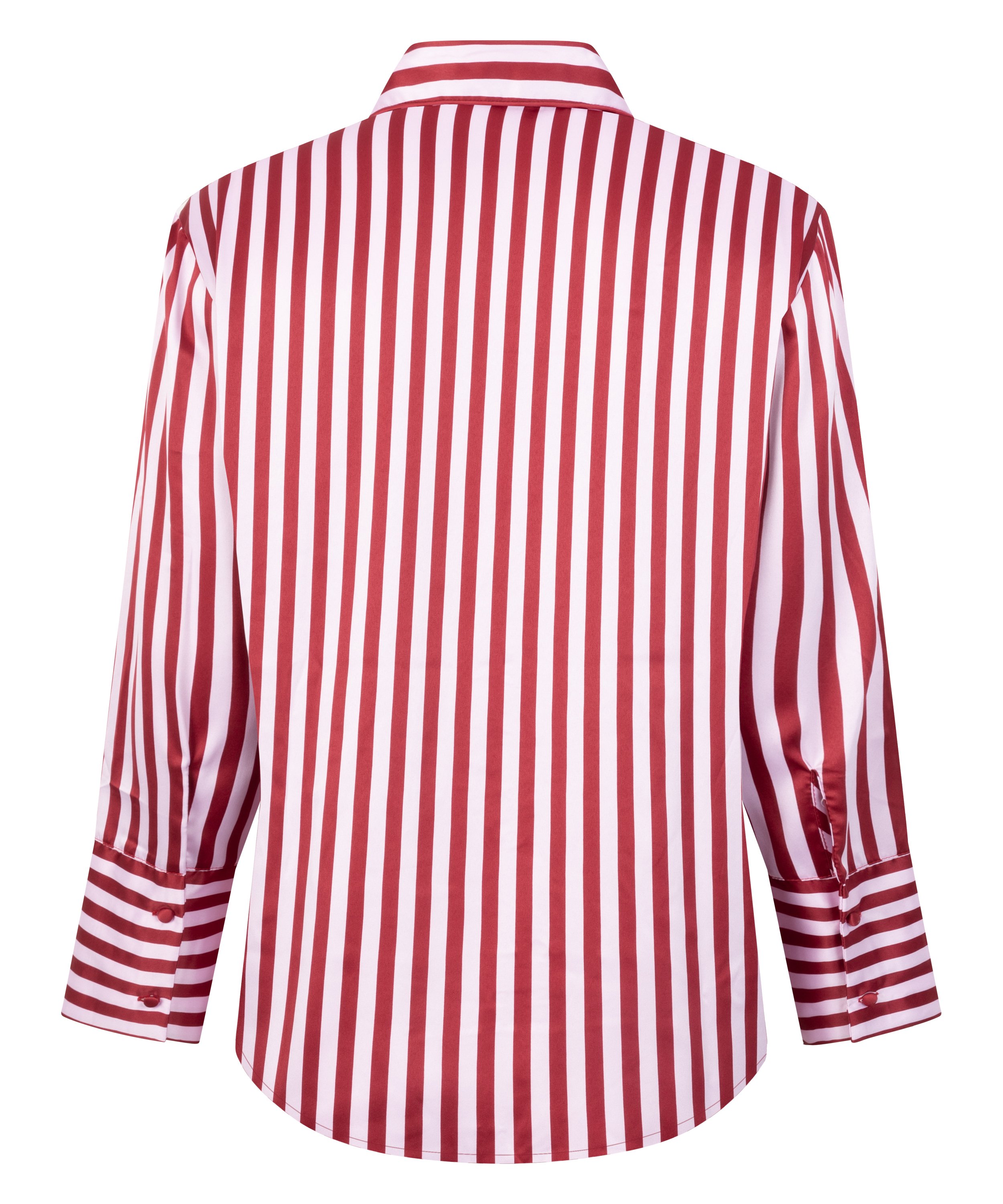 Chaqueta de manga larga y satén, Rosa, main