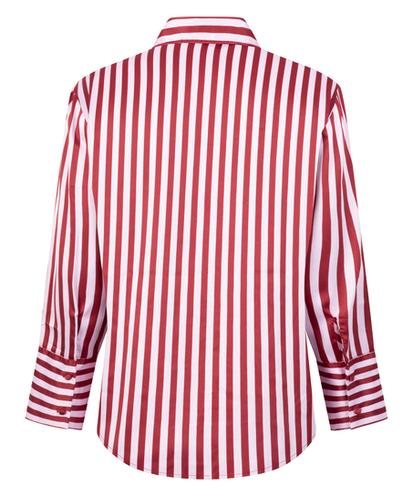 Chaqueta de manga larga y satén, Rosa