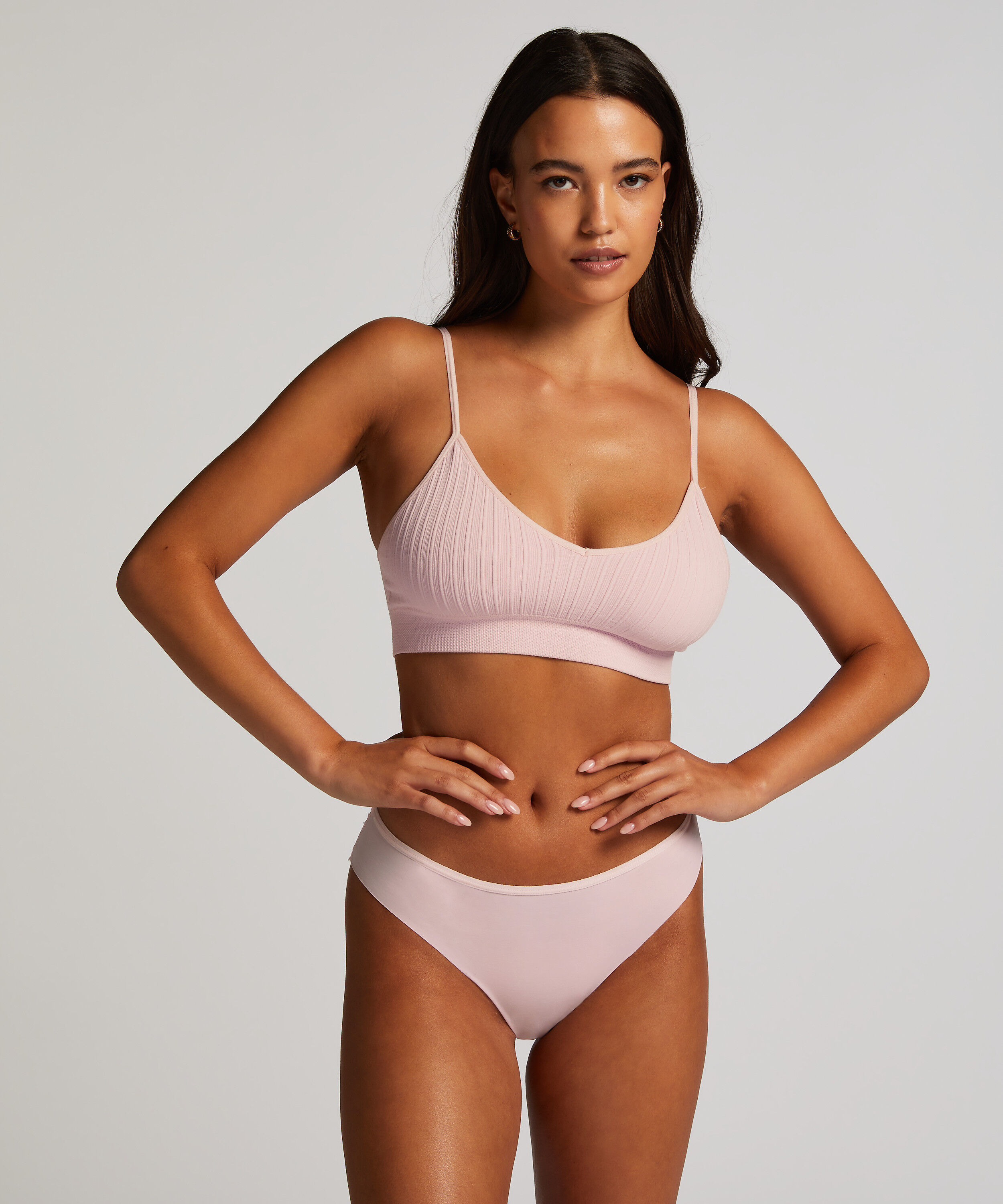 Brasileña Invisible Lace Back, Rosa