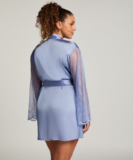 Kimono Satin, Azul
