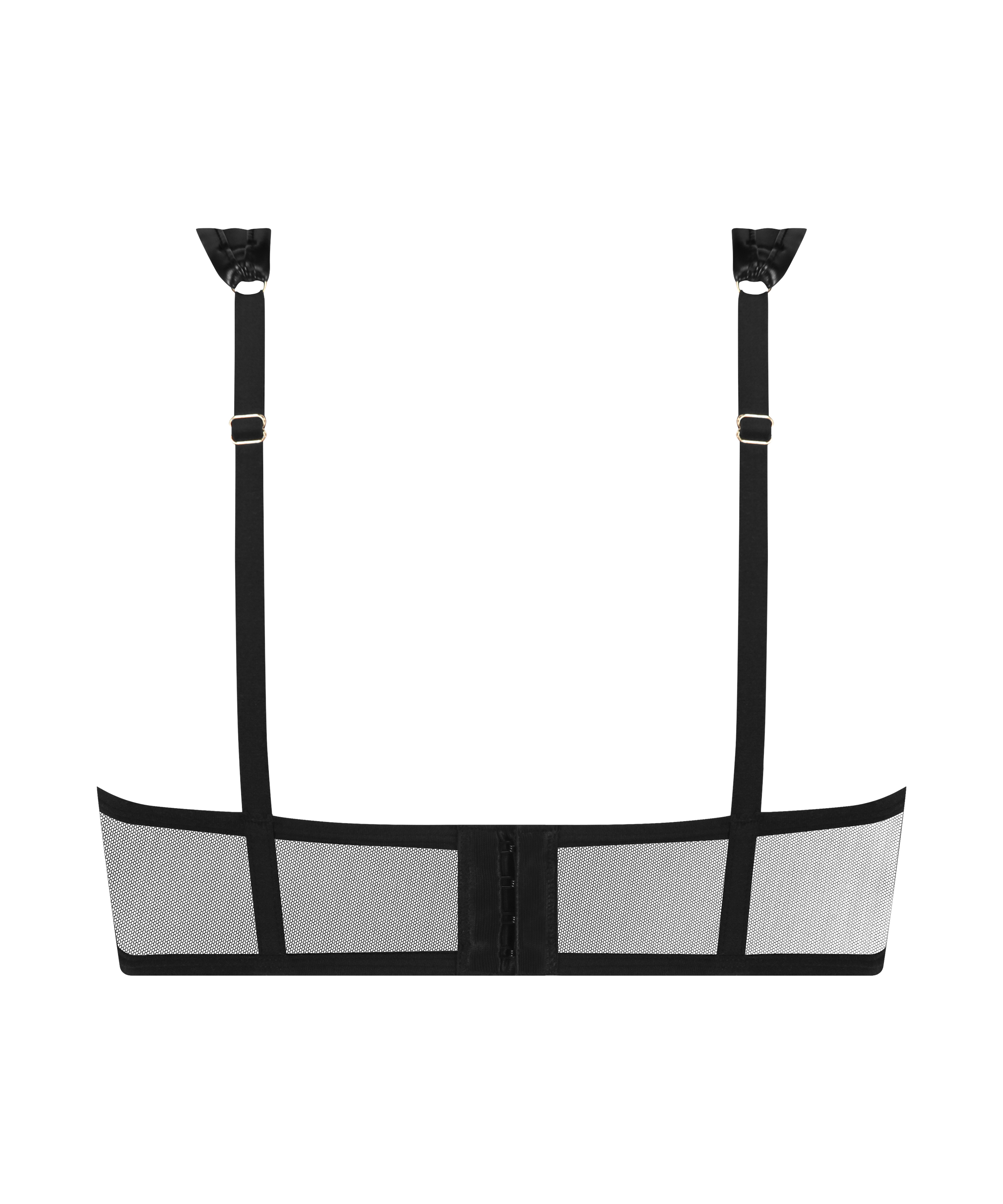 Bralette Faye, Negro, main