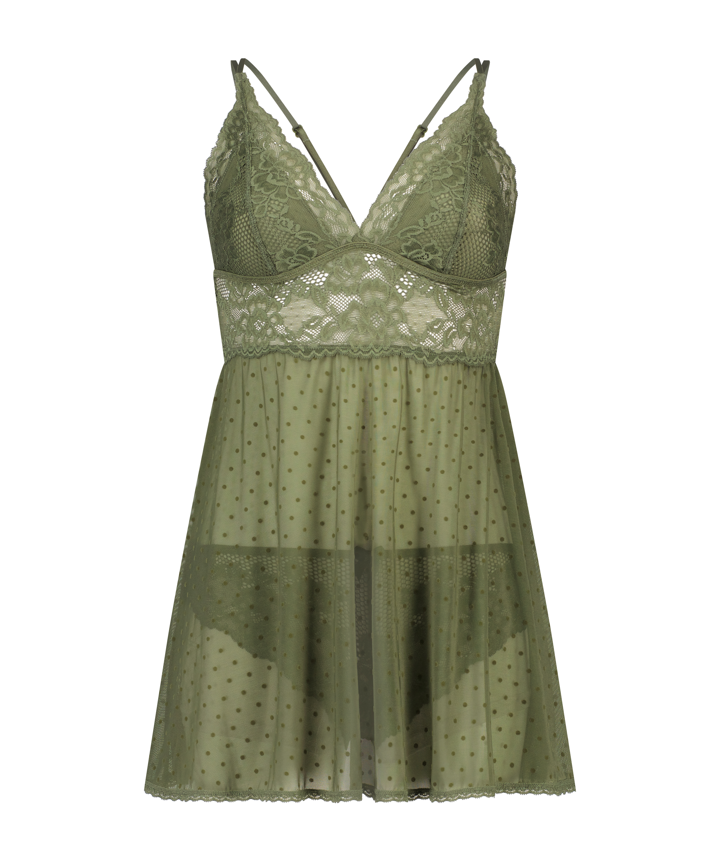 Babydoll Beatriz, Verde, main