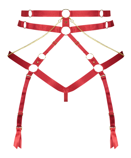 Tanga con entrepierna abierta Tenessee, Rojo